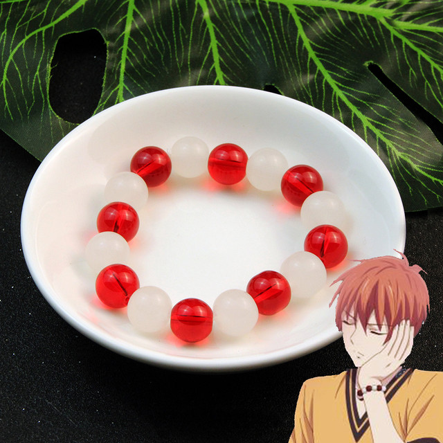 Anime Fruits Basket Kyo Sohma Contas de Cristal Pulseira para Homens e  Mulheres, Cosplay Adereços, Jóias Presente, Branco, Vermelho, Novo, 1:1 -  AliExpress